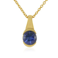 Collana in argento con Zaffiro Stellato Blu