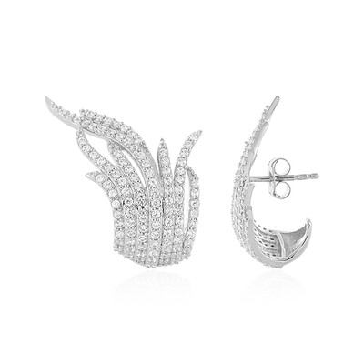 Orecchini in argento con Zircone (de Melo)
