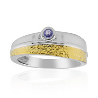 Anello in argento con Tanzanite