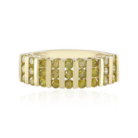 Anello in oro con Diamante Giallo I2 (de Melo)