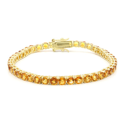 Bracciale in argento con Citrino Madeira