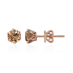 Orecchini in oro con Diamante Rose de France VS1 di Argyle