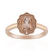 Anello in argento con Morganite