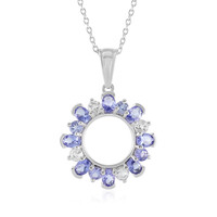 Collana in argento con Tanzanite