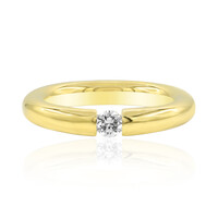 Anello in oro con Diamante IF (D)