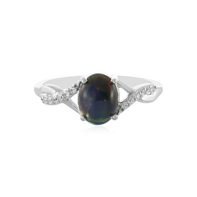 Anello in argento con Opale Mezezo