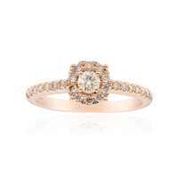 Anello in oro con Diamante Rose de France SI1 di Argyle