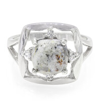Anello in argento con Astrofillite