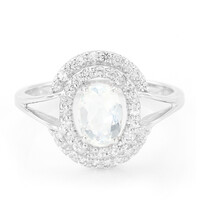 Anello in argento con Ortoclasio