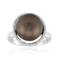 Anello in argento con Perla Tahitiana (TPC)