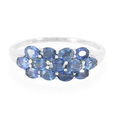 Anello in argento con Zaffiro di Laos