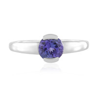 Anello in oro con Tanzanite AAA
