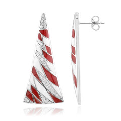 Orecchini in argento con Zircone (SAELOCANA)