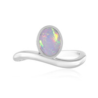 Anello in argento con Opale di Welo