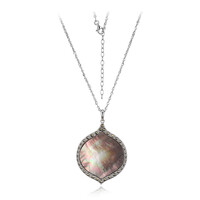 Collana in argento con Madreperla