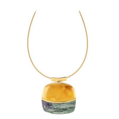 Collana in argento con Gemma (dagen)