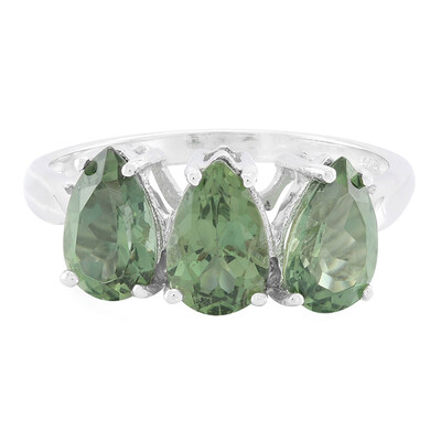 Anello in argento con Apatite Russa