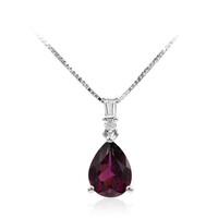 Collana in oro con Rodolite