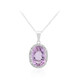 Collana in argento con Ametista Boliviana