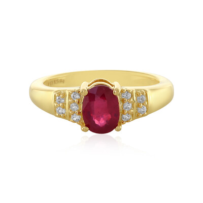 Anello in argento con Rubino Bemainty