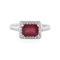 Anello in argento con Rubino Bemainty