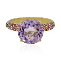 Anello in argento con Ametista Rose de France