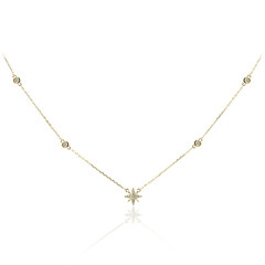 Collana in oro con Diamante SI2 (H) (CIRARI)