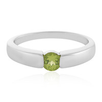 Anello in argento con Peridoto