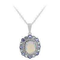 Collana in argento con Opale di Welo