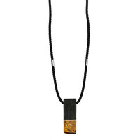 Collana in argento con Ambra Baltica
