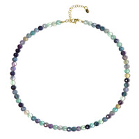 Collana in argento con Fluorite Argentina