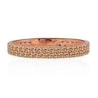 Anello in oro con Diamante Rose de France SI1 di Argyle