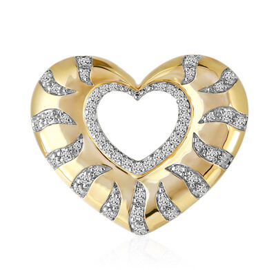 Ciondolo in oro con Diamante SI1 (G) (Annette)