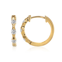 Orecchini in oro con Diamante IF (D)