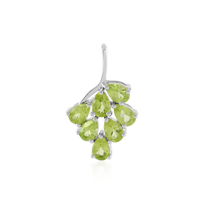 Ciondolo in argento con Peridoto