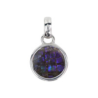 Ciondolo in argento con Ammolite