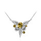 Collana in argento con Citrino (TPC)