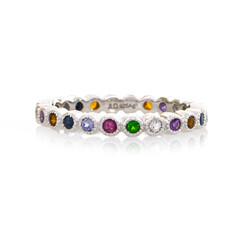Anello in argento con Tanzanite