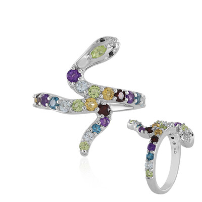Anello in argento con Peridoto