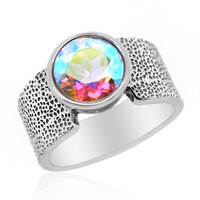 Anello in argento con Quarzo Moonlight