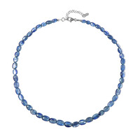 Collana in argento con Cianite