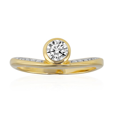 Anello in oro con Diamante SI1 (G) (Annette)