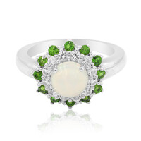 Anello in argento con Opale di Welo