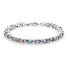 Bracciale in argento con Topazio Rugiada Mattutina