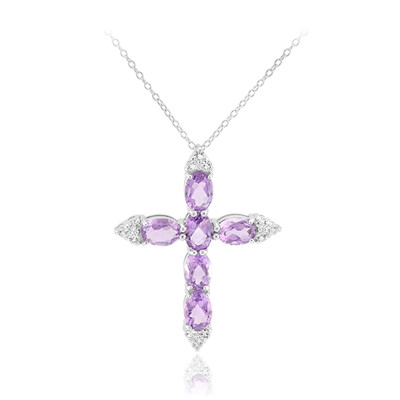 Collana in argento con Ametista
