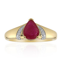 Anello in oro con Rubino della Birmania