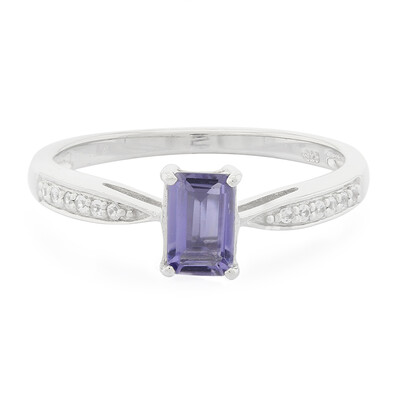 Anello in argento con Iolite Orissa