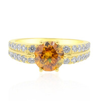 Anello in oro con Sfalerite