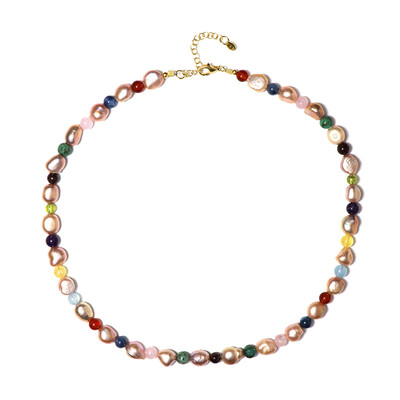 Collana in argento con Perla di Acqua Dolce