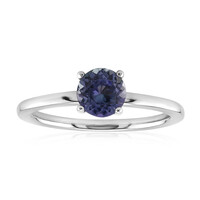 Anello in argento con Tanzanite
